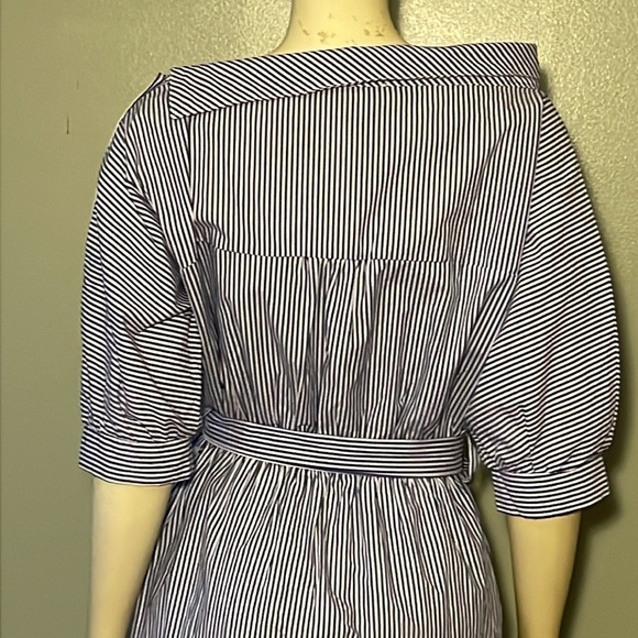 SJ style USA, stripped, Midi dress. Size M - Picture 8 of 10